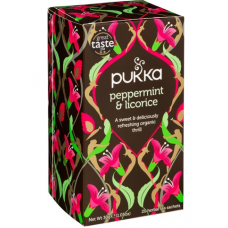 Травяной чай Pukka Peppermint & Licorice с мятой и солодкой 20шт