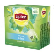 Зеленый чай с мятой Lipton Green Mint 20шт в пакетиках