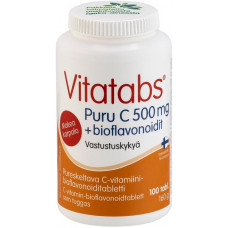 Витамины Vitatabs Puru-C 500 мг 100 таблеток