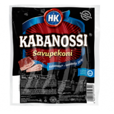 Колбаски с копченым беконом HK Kabanossi Savupekoni 360г без лактозы