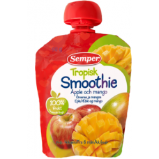 Смузи Semper Smoothie Tropisk Omenaa Ja Mangoa 90 г яблоко манго с 6 месяцев