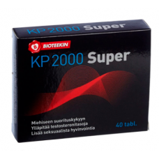 Биодобавка для потенции Bioteekin KP Super 200 40 табл