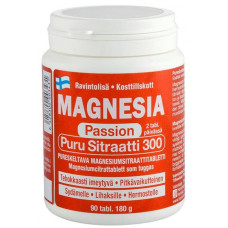 Витамины Magnesia Passion Puru Sitraatti 300 (магний)  90 таб.