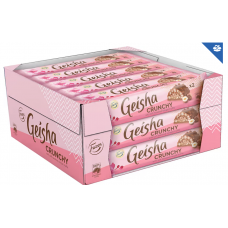 Шоколадные батончики Fazer Geisha Crunchy 50 г 20шт