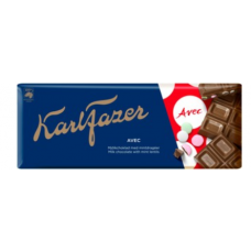 Плитка молочного шоколада Karl Fazer Avec 200 г