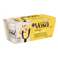 Йогурт органический Yosa 2x125 гр овес лимон