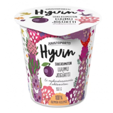 Йогурт Juustoportti Hyvin sokeroimaton jogurtti 150г luumu laktoositon без лактозы
