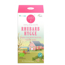 Черный чай органический Rhubarb hygge 18x1,75г ревень-ваниль