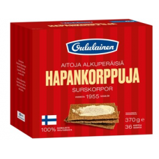 Ржаные хлебцы OULLAINEN Hapankorppu 370 г 