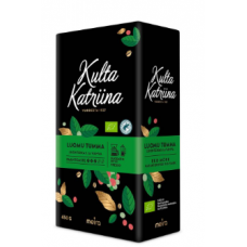 Органический молотый кофе Kulta Katriina Luomu tumma paahto 450 г