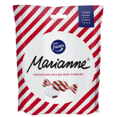 Карамельные конфеты Fazer Marianne 175г мята шоколад