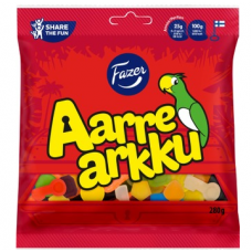 Ассорти конфет с солодкой Fazer Aarrearkku 280г