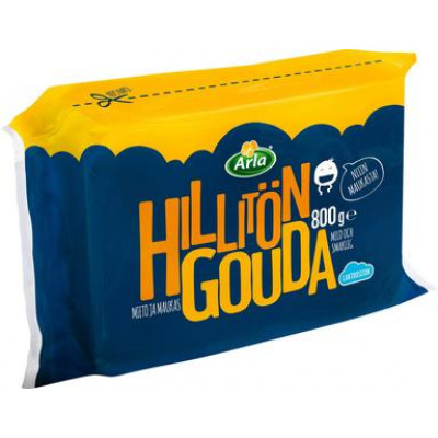 Сыр гауда сливочный Арла Arla Tolkuttomat Juustot Hillito Gouda 800г