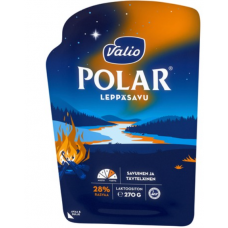 Сыр копченый Valio Polar Leppasavu 270г в нарезке