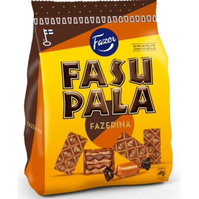 Шоколадные вафли Fazer Fasupala Fazerina 215г