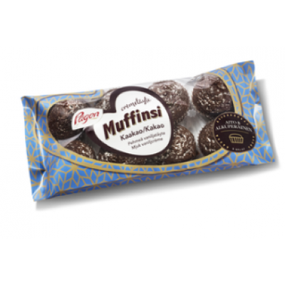  Маффины Pagen Мuffinsi 8 шт/240г с начинкой какао