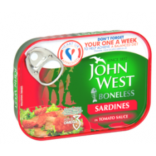 Сардины в томатном соусе John West Ruodottomia sardiineja 95 / 62г 