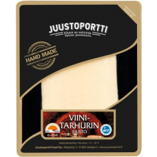 Твердый сыр со вкусом вина Juustoportti Viinitarhurin 175г без лактозы