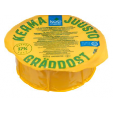 Сыр сливочный Kotimaista kermajuusto 17% 450г Без лактозы