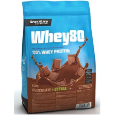 Шоколадный порошок сывороточного протеина Sportlife Nutrition Whey80 600г