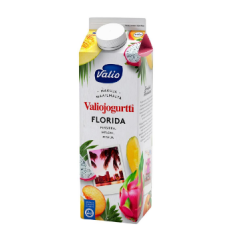 Йогурт с кусочками фруктов Valiojogurtti Florida 1л без лактозы
