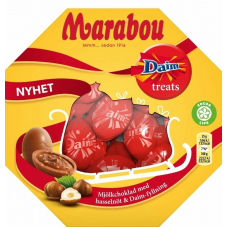 Конфеты Marabou Daim Treats 144г в подарочной коробке