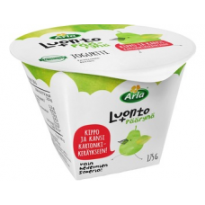 Йогурт  безлактозный Arla Luonto+ AB laktoositon 175г груша
