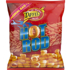 Ароматизированные картофельные кольца Taffel Hot Rod 115г 