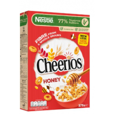 Хрустящие цельнозерновые колечки с мёдом Nestle Cheerios 375г