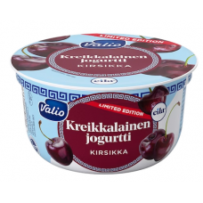 Греческий йогурт Valio kreikkalainen jogurtti kirsikka 150г с вишней без лактозы