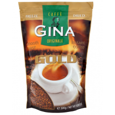 Кофе растворимый Gina gold 300г мягкая упаковка