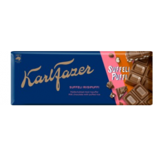 Плиточный шоколад Karl Fazer Suffel Rice Puff 198 г