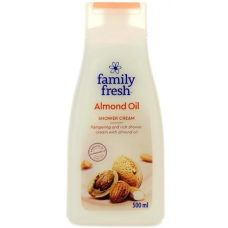 Гель для душа Family Fresh Almond Oil 500мл с миндальным маслом 