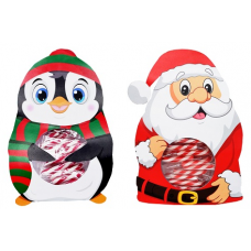  Рождественские конфеты в коробке с Сантой и Пингвином Beckys 50 г