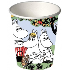 Одноразовые чашки для детей Muumin Kuumakuppi Party Moomin 250мл 12шт