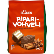 Вафли в молочном шоколаде со вкусом имбиря Elonen Piparivohveli 200г
