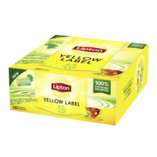 Чай черный в пакетиках Lipton Yellow Label 120шт/240г