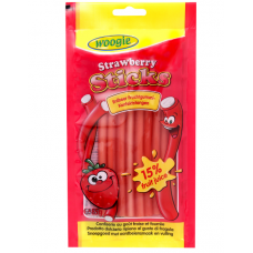 Жевательные палочки Woogie Strawberry 85г клубника