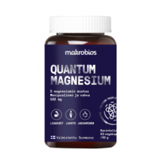 Витаминный прпарат для костей и мышц Makrobios Quantum magnesium 60шт 50г