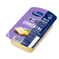 Сыр без лактозы Валио  Valio Hyva suomalainen Arki emmental 400г в нарезке