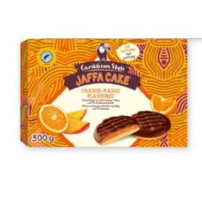 Печенье с фруктовой начинкой CARIBBEAN STYLE jaffa cookie 300г апельсин