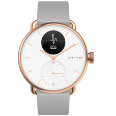 Часы Withings ScanWatch 38mm with silicone band rose gold (550075) розовое золото