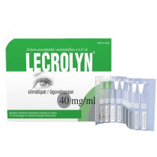 Глазные капли LECROLYN 40мг/мл 20 х 0,2 мл