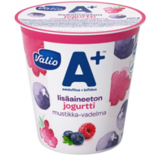 Йогурт Valio A+ без добавок 150 г черника-малина безлактозный