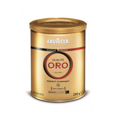 Кофе молотый Lavazza Qualita Oro 250г в банке