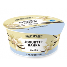 Йогурт творожный Juustoportti jogurttirahka 150г ваниль без лактозы