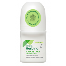 Антиперспирант шариковый Herbina Eco by Освежающий дезодорант 50мл