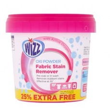 Кислородный пятновыводитель Wizz Oxi Powder Fabric Stain Remover 1кг
