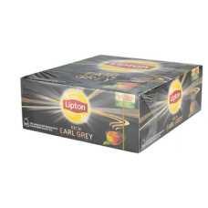 Ароматизированный черный чай Lipton Earl Grey 100 пакетиков