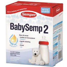 Продукт для прикорма на молочной основе с 6 месяцев Semper BabySemp2 500г порошок